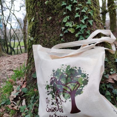 Bolsa os sentidos do bosque